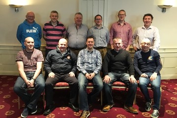 Delegates from Apex Fire, Ireland, who attended the fire risk assessor course